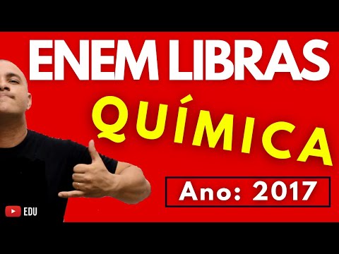 ENEM 2017 - Libras -  QUÍMICA - Tema: ISOMERIA ÓPTICA (Questão 115 - Prova Verde)