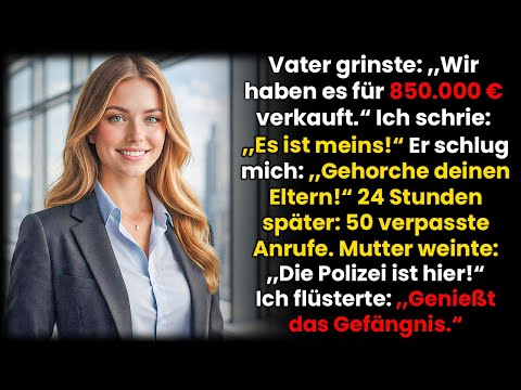 Während ich weg war,verkauften meine Eltern mein Haus per Vertrag,dann ließ ich ihnen keinen Ausweg