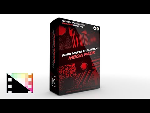 FCPX Matte Transition Mega Pack - Collection of Luma Matte Transitions for FCP - Pixel Film Studios