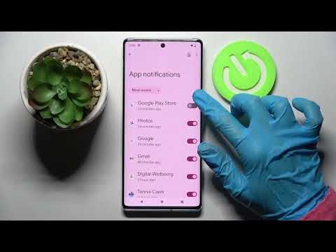 How to Manage Apps Notifications on GOOGLE Pixel 6 Pro - Set Up Apps Notifications