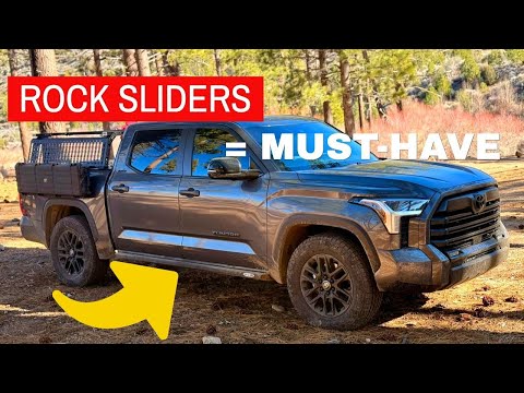 Rockslide Engineering Rock Sliders Install on a 2025 Toyota Tundra