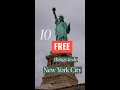 10 FREE THINGS TO DO NYC #SHORTS