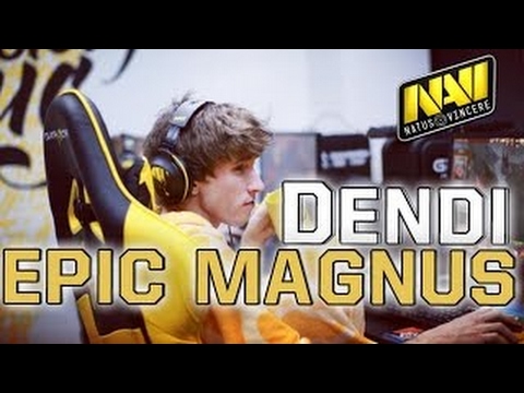 NaVi Dendi Magnus Combo vs Secret — Highlights — Dota 2 (2017)