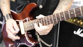 Video thumbnail for Soren Andersen Plays Yamaha Pacifica 611VFM at NAMM 2014 by Yamaha Music London