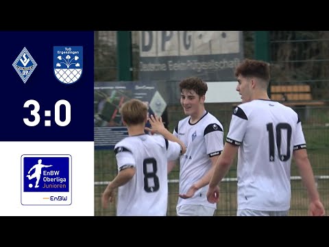 EnBW-Oberliga - A-Junioren: SV Waldhof Mannheim - TuS Ergenzingen 2024/25