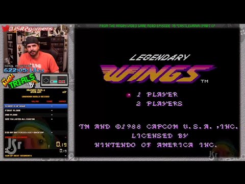 Legendary Wings (NES) Speedrun in 38:32!