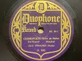 Cosmopolis Parts 1 And 2 Jack Strachey Duophone D 536