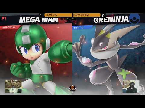 Gamer's Guild Smash Monthly 8 - BlitzLuigy (Mega Man) vs MotherHecker Greninja)