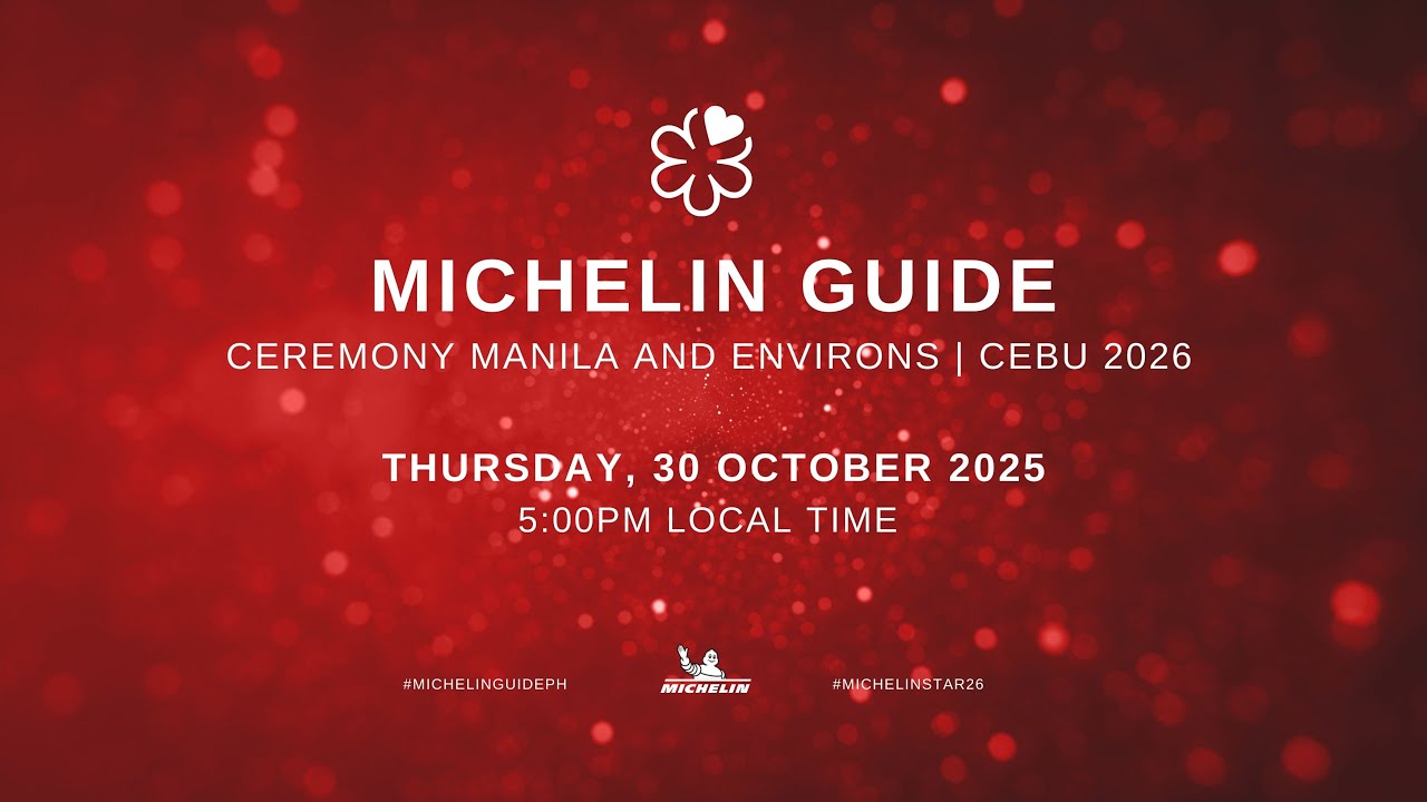 MICHELIN Guide Ceremony Manila and Environs & Cebu 2026