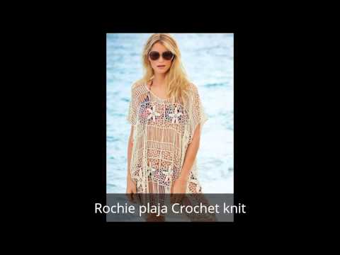 Rochii de plaja crosetate - modele ieftine online