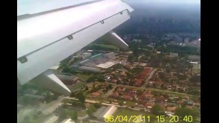 preview picture of video 'Landing at Budapest.Travel Sarvice HA-LKB (Leszállás Budapesten)'