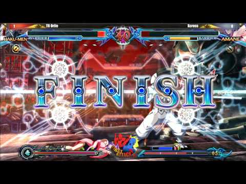 BlazBlue ChronoPhantasma TR Orlie vs Xcross  - Puerto Rico First Attack Tournament