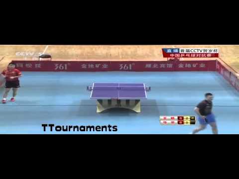 Ma Long Crazy Sidespin Shot