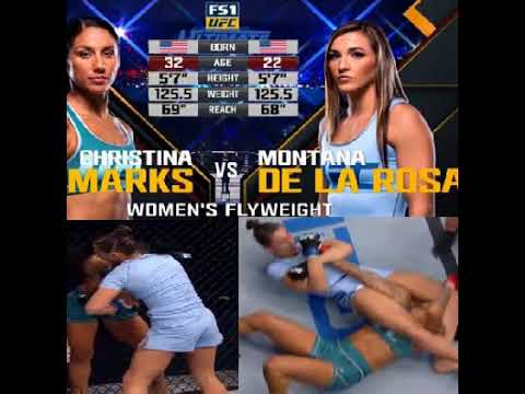 Christina Marks vs Montana De La Rosa full fight