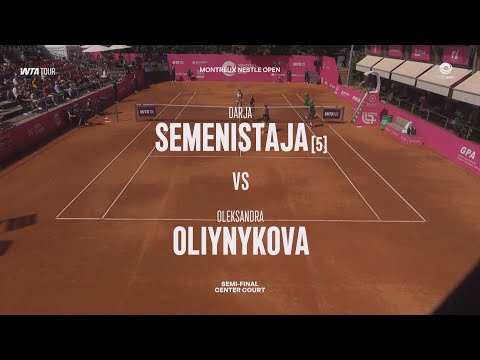 Darja Semenistaja (LAT) vs Oleksandra Oliynykova (UKR) - Game, Set and Match Point