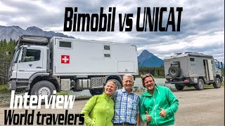 BiMobil vs UNICAT Interview Overland Full-Time Travelers ► |  LiveandGive4x4