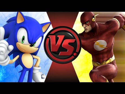 SONIC vs THE FLASH! REMATCH! Cartoon Fight Club Episode 114 Video