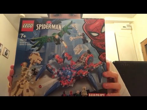 Lego Spider-Man’s Spider-Crawler Set Unboxing and Review