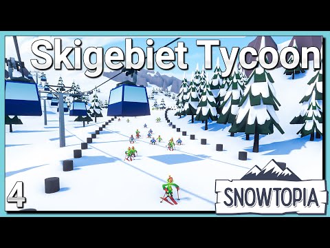 Skiegebiet Tycoon ❄️ Die Längste Seilbahn der Welt | Snowtopia deutsch [s1e4]