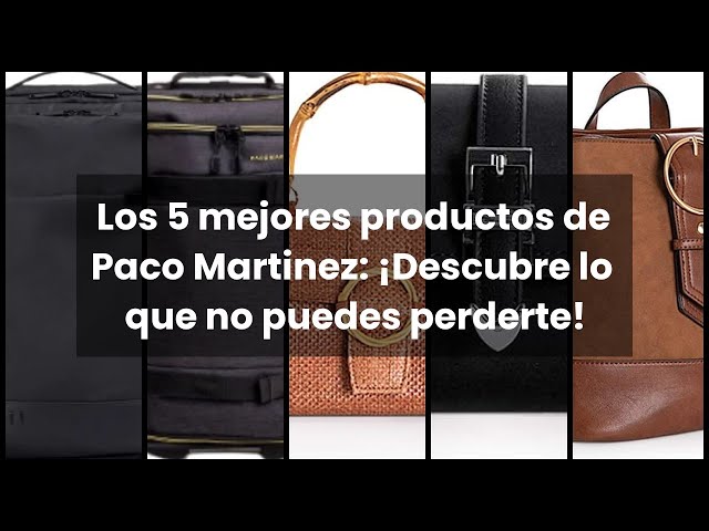 Vídeo relacionado con PACO MARTINEZ Mochila de Viaje Expandible para Hombre, Tamaño Grande, Capacidad 18-27 Litros, Color Negro - 40x25x20/30 Centímetros