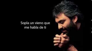 Andrea Bocelli &quot;E sara&#39; a settembre&quot; subtitulada