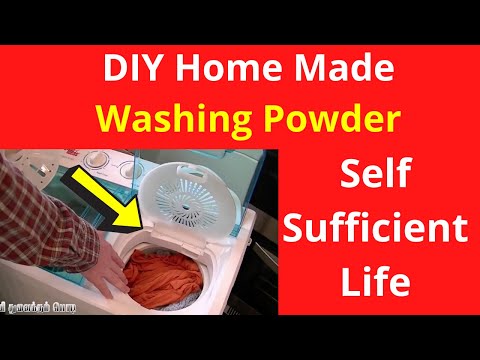 DIY Home Made - Nature Washing Powder | Self Sufficient Life