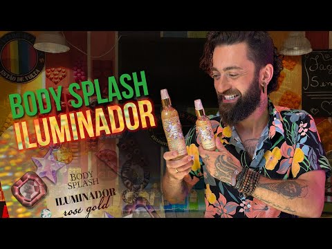 Faça e venda Body Splash Iluminador - Peter Paiva