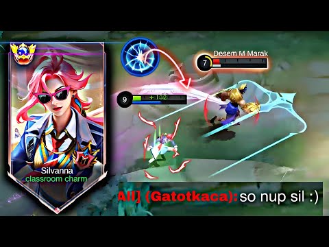 100% OP BUILD 🔥💀 1 Hit ENEMY DELETE (unescapable) | SILVANNA BEST BUILD 2024  @Teamgosu