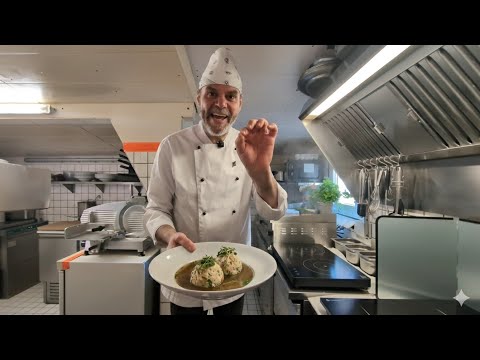 Tiroler Speckknödel Profikoch Schritt für Schritt Rezept–Mit Odeberger Wurst & einem Schuss Sherry!?