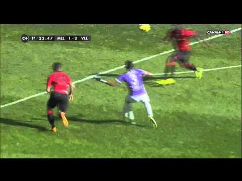 Gol Jonathan Pereira RCD Mallorca 1 - Valladolid 5. Liga Adelante 14/15