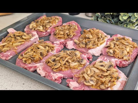 Überraschen Sie Ihre Gäste mit diesem Fleisch! Saftige Schweinesteaks, die auf der Zunge zergehen