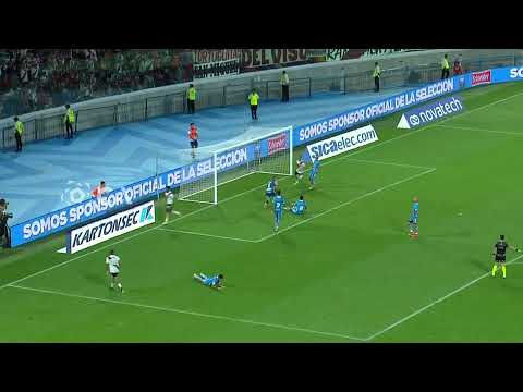 Gol de Miguel Borja. River 1 - Racing de Córdoba 0. 32avos. Undécima edición.