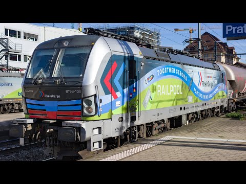 Trafic ferroviaire à Pratteln