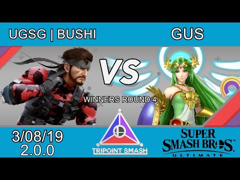 Tripoint Smash 51 - Winners Round 4 - UGSG | Bushi(Snake) Vs. Gus(Palutena)