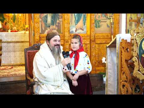 FETIȚA GEORGIANA CARE CÂNTĂ TROPARELE ÎNVIERII PE CELE 8 GLASURI  8 OCT. 2023 GÖTEBORG SUEDIA