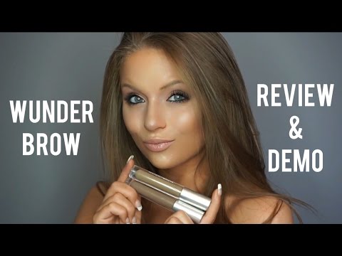WUNDERBROW REVIEW AND DEMO | Rachel Lynne Video