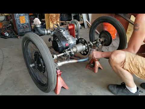 Ford Ingenuity Spl.II  The first front wheel drive cyclekart on this planet.