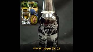 Pivní láhev s fotografií - 0,5l (text)