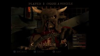 Twisted Metal Black - all cars and drivers