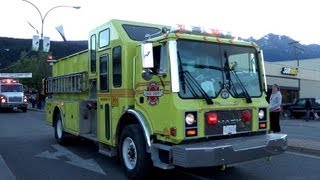 preview picture of video 'Smithers Volunteer Fire Department - Fall Fair Parade 2011'