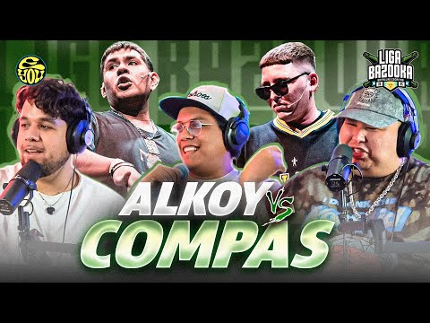ALKOY NEEDS A BIG OPPONENT! - Reaction to COMPAS vs. ALKOY in the Bazooka League - EYOU TV