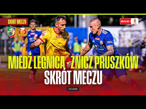 SHORTCUT: MIEDZ LEGNICA - ZNICZ PRUSZKÓW. BETCLIC 1 LIGA - 11TH ROUND