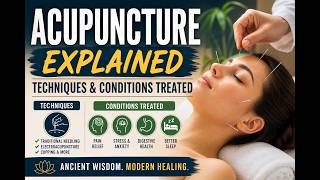 Acupuncture Explained -Techniques and Conditions Treated (9 Minutes)