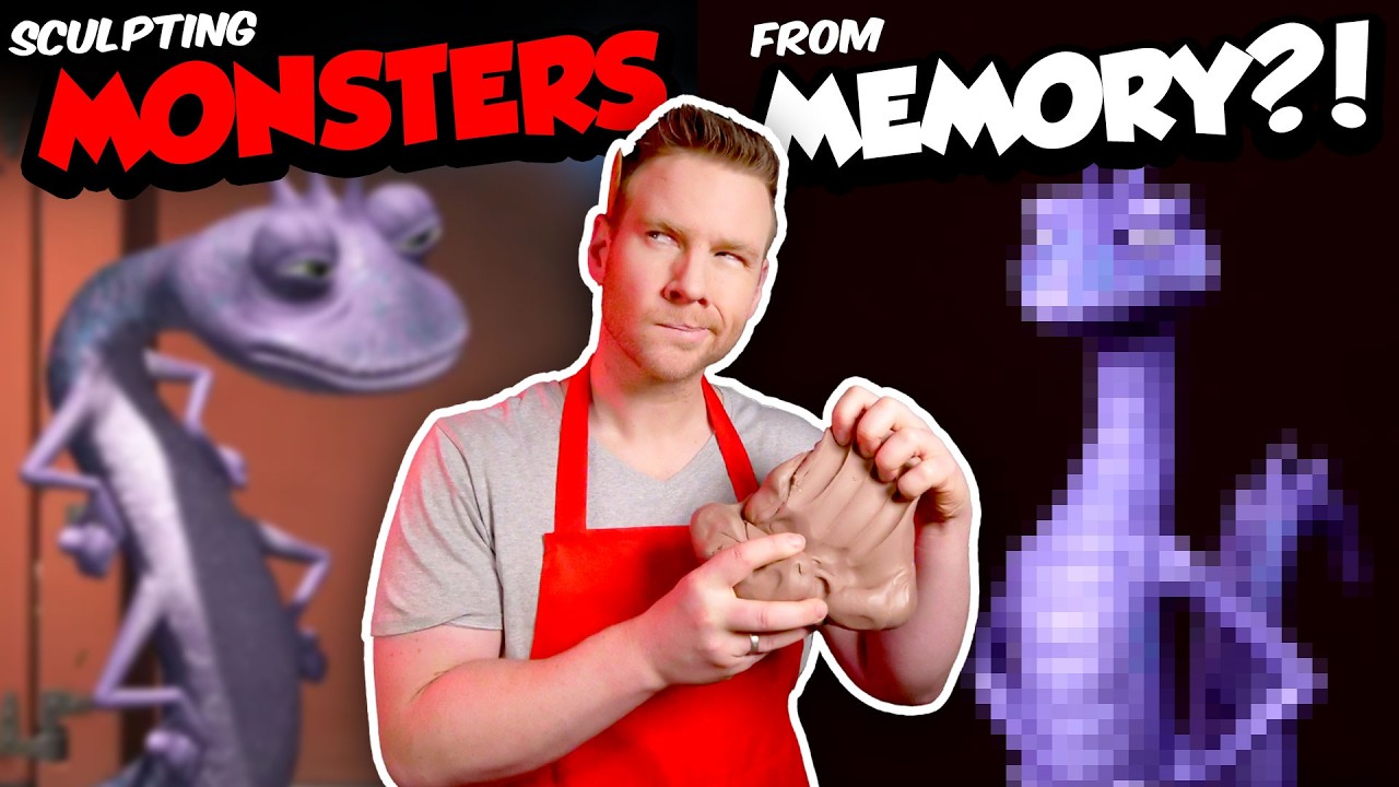 Can I Sculpt MONSTERS from MEMORY?!