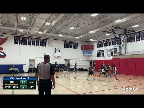 PDM U13 Gold vs Union Elite - 1st Quarter - November 2, 2025