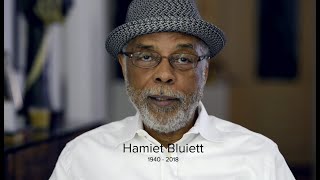 Mr. Hamiet Bluiett on the road to the baritone sax.