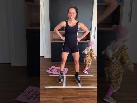 Aula de step caseira ! Bora queimar calorias 🔥