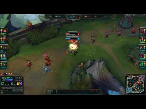 Fiddlesticks vs Gangplank Top lane Platinum elo funny first blood.