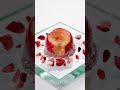 Red Apple Drops Smash ASMR GlassFruit Satisfying SlowMotion