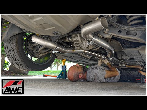 HOW TO Make Your Hellcat Charger & Scatpack 392 as LOUD🤩 as POSSIBLE...AWE "TRACK" EXHAUST KIT🔥...